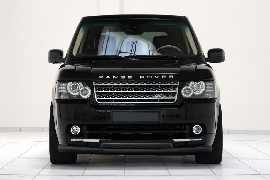 Range Rover III L322 2002–2012 Frontbøjle ST008 Black (rustfrit stål) Image