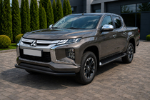 Fiat Fullback 2016– Frontbøjle ST008 Black (rustfrit stål) foto 2