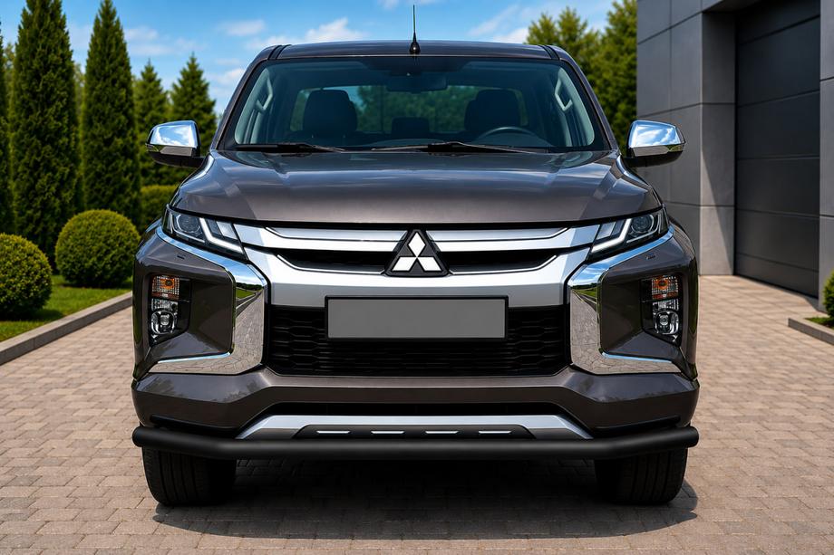 Fiat Fullback 2016– Frontbøjle ST008 Black (rustfrit stål) Image
