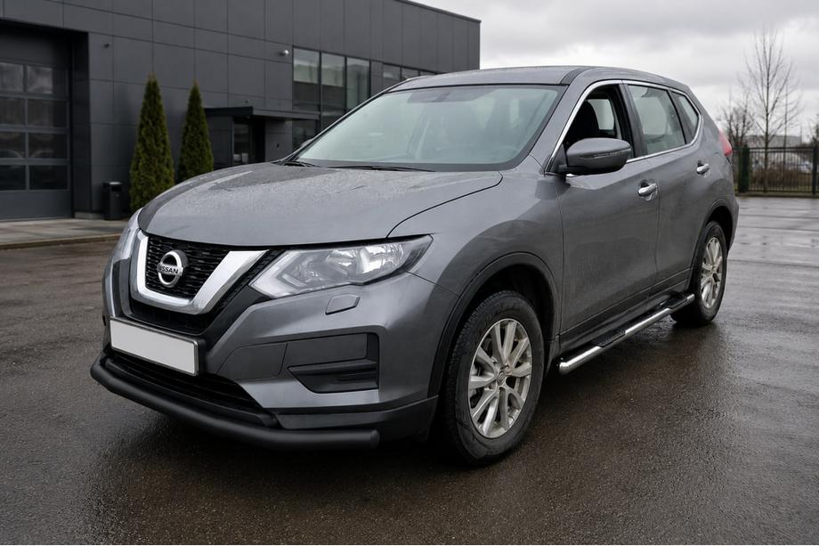 Nissan X-trail T32/Rogue 2014–2021 Frontbøjle ST008 Black (rustfrit stål) Image