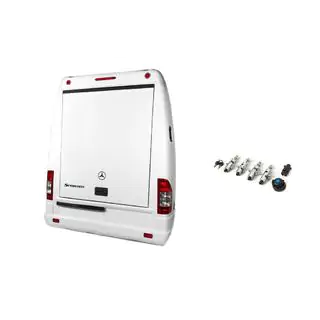 Tagbagagebærer Mercedes Sprinter W901/902/903/904/905 1995–2006 foto 3