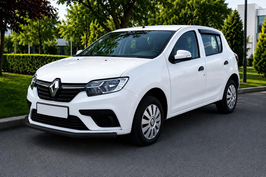 Renault Sandero 2013–2022 Frontbøjle ST008 Black (rustfrit stål) Image