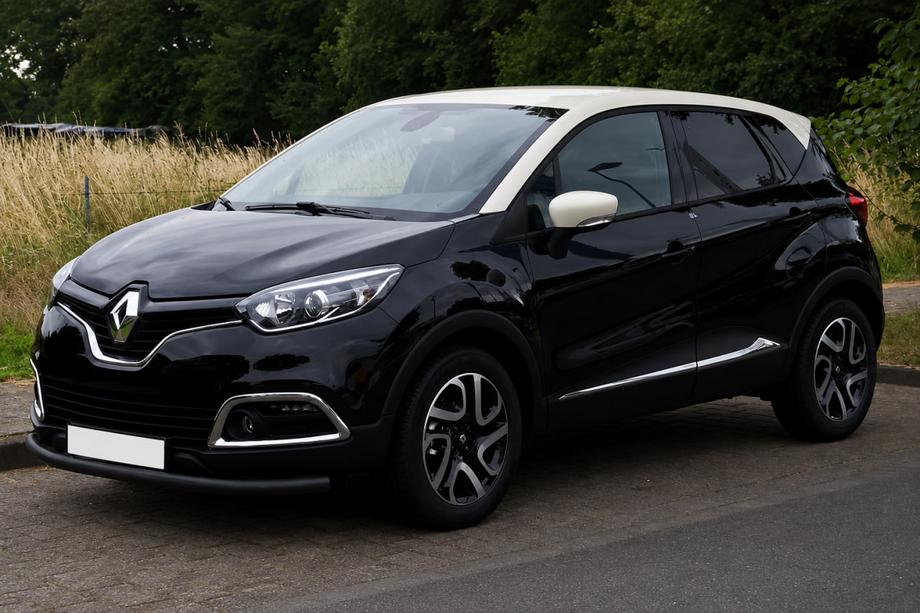 Renault Captur 2013–2019 Frontbøjle ST008 Black (rustfrit stål) Image