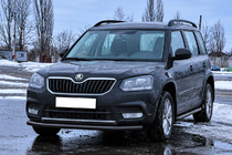 Skoda Yeti 2009–2017 Frontbøjle ST008 Black (rustfrit stål) foto 2