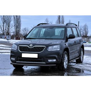 Frontbøjle ST008 Black (rustfrit stål) Skoda Yeti 2009–2017 foto 2