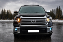 Toyota Tundra 2007–2021 Frontbøjle ST008 Black (rustfrit stål) foto 1