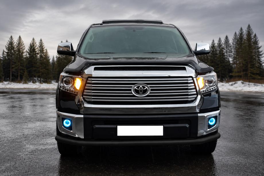 Toyota Tundra 2007–2021 Frontbøjle ST008 Black (rustfrit stål) Image