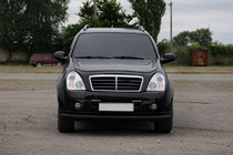 SsangYong Rexton I 2001–2017 Frontbøjle ST008 Black (rustfrit stål) foto 2