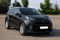 Kia Sportage 2015–2021 Frontbøjle ST008 Black (rustfrit stål) foto 2