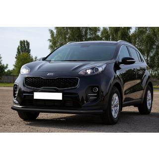 Frontbøjle ST008 Black (rustfrit stål) Kia Sportage 2015–2021 foto 1