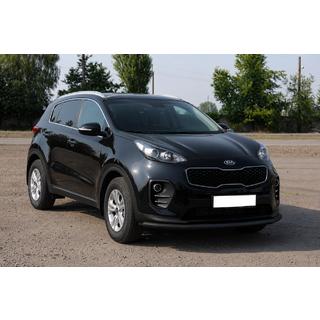 Frontbøjle ST008 Black (rustfrit stål) Kia Sportage 2015–2021 foto 2