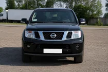 Nissan Pathfinder R51 2005–2014 Frontbeskyttelse ST008-1 Black (rustfrit stål) foto 3
