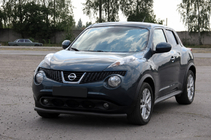 Nissan Juke 2010–2019 Frontbøjle ST008-2 Black (rustfrit stål) foto 2