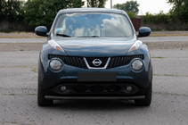 Nissan Juke 2010–2019 Frontbøjle ST008-2 Black (rustfrit stål) foto 3