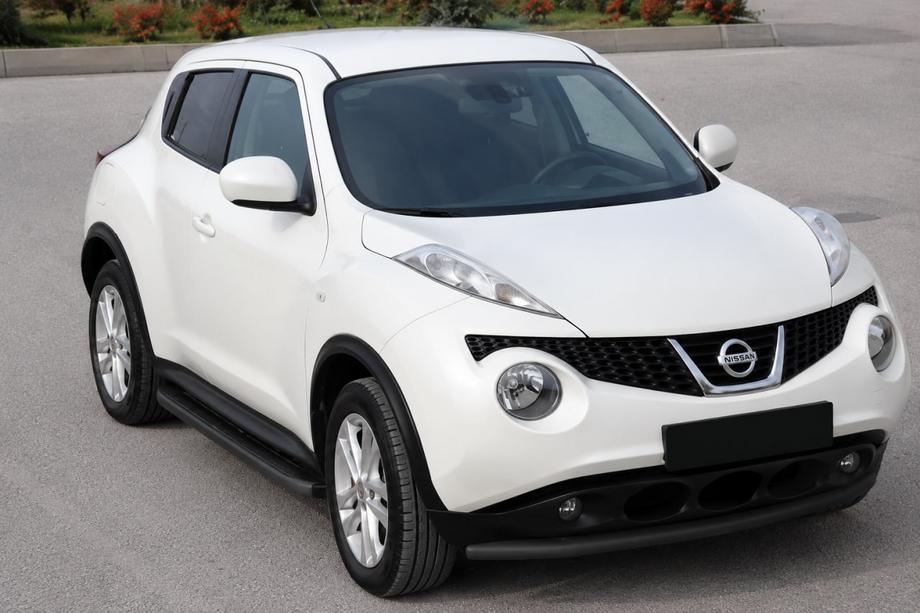 Nissan Juke 2010–2019 Frontbøjle ST008-2 Black (rustfrit stål) Image