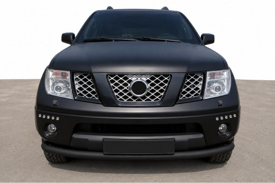 Nissan Pathfinder R51 2005–2014 Frontbøjle ST008-2 Black (rustfrit stål) Image