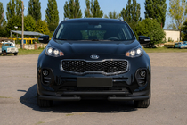 Kia Sportage 2015–2021 Frontbeskytter ST009 Black (rustfrit stål) foto 3