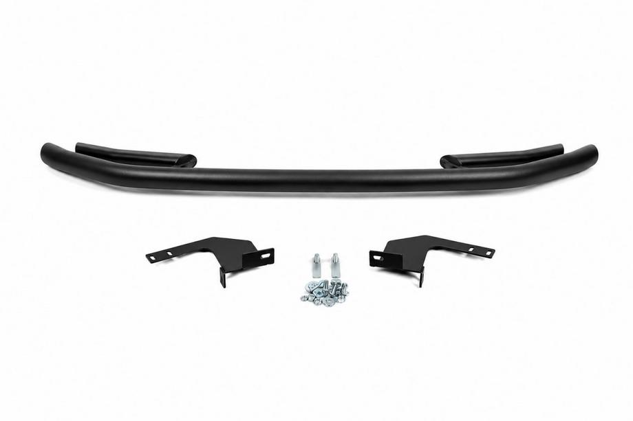 Volkswagen T5 2010–2015 Frontbeskyttelse ST009 City bar Black (rustfrit stål) Image