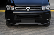 Volkswagen T5 2010–2015 Frontbøjle ST009 Greyder Black (rustfrit stål) foto 1