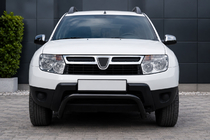 Dacia Duster 2008–2018 Frontbøjle ST011 Black (rustfrit stål) foto 1