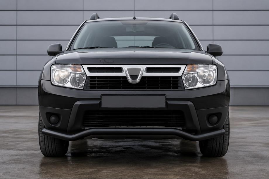 Dacia Duster 2008–2018 Frontbøjle ST012 Black (rustfrit stål) Image