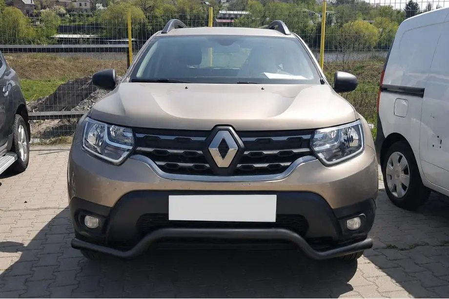 Renault Duster 2008–2017 Frontbøjle ST012 Black (rustfrit stål) Image
