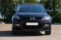 Mazda CX-7 2006–2012 Frontbøjle ST014 Black (rustfrit stål) foto 2