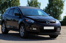 Mazda CX-7 2006–2012 Frontbøjle ST014 Black (rustfrit stål) foto 3