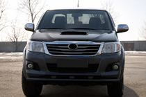 Toyota Hilux 2006–2015 Frontbøjle ST014 Black (rustfrit stål) foto 1