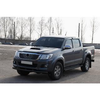 Frontbøjle ST014 Black (rustfrit stål) Toyota Hilux 2006–2015 foto 2
