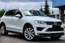 Volkswagen Touareg 2010–2018 Frontbøjle ST014 Black (rustfrit stål) foto 1