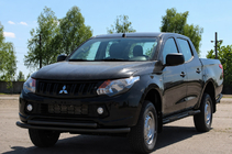 Mitsubishi L200 2015–2024 Frontbøjle ST014 Black (rustfrit stål) foto 2