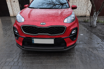 Kia Sportage 2015–2021 Frontbøjle ST014 Black (rustfrit stål) foto 2