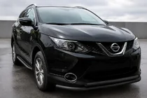 Nissan Qashqai 2014–2021 Frontbøjle ST014 Black (rustfrit stål) foto 1