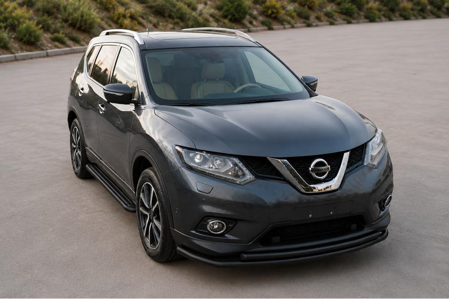 Nissan X-trail T32/Rogue 2014–2021 Frontbøjle ST014 Black (rustfrit stål) Image