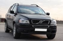Volvo XC90 2002–2014 Frontbøjle ST014 Black (rustfrit stål) foto 3