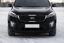 Kia Sorento III UM 2014–2020 Frontbøjle ST014 60/42mm Black (rustfrit stål) foto 4