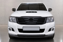 Toyota Hilux 2006–2015 Frontbeskyttelsesbøjle ST014-1 Black (rustfrit stål) foto 1