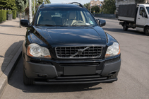 Volvo XC90 2002–2014 Frontbeskytter ST014-2 Black (rustfrit stål) foto 2
