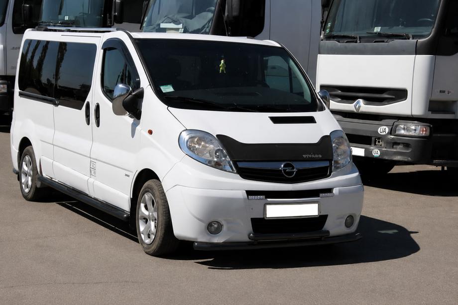 Nissan Primastar 2002–2014 Frontbøjle ST014/2 Black (rustfrit stål) Foto 2