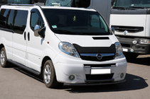 Opel Vivaro 2001–2015 Frontbøjle ST014/2 Black (rustfrit stål) foto 2