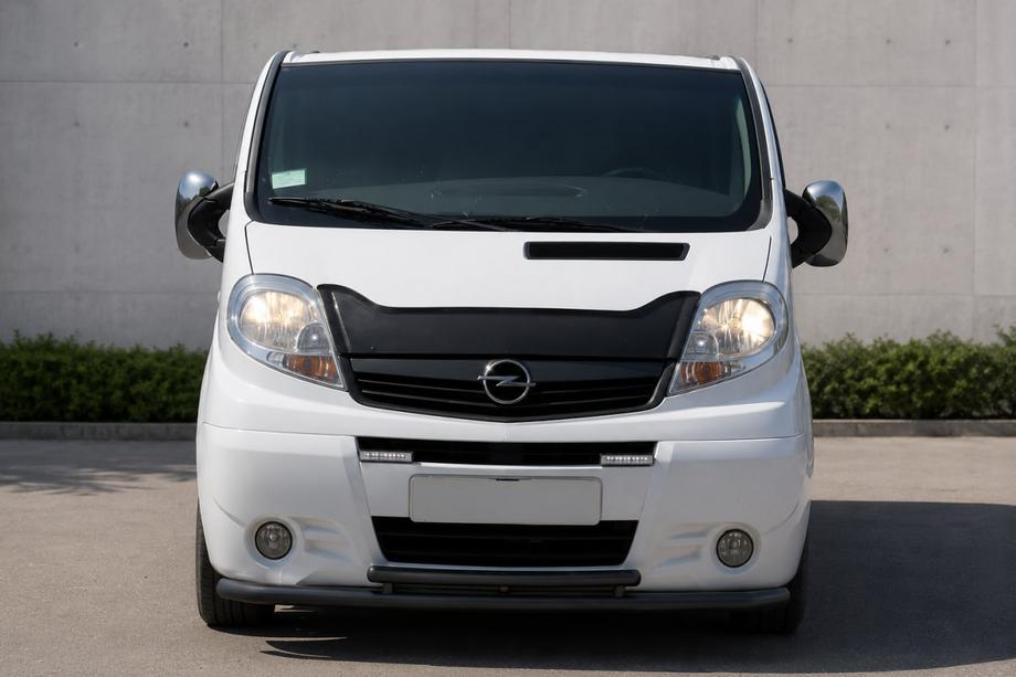 Opel Vivaro 2001–2015 Frontbøjle ST014/2 Black (rustfrit stål) Image