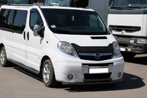 Renault Trafic 2001–2015 Frontbøjle ST014/2 Black (rustfrit stål) foto 2