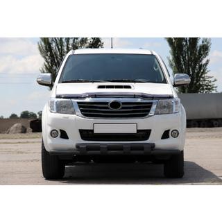 Frontbeskyttelse ST015 Black (rustfrit stål) Toyota Hilux 2006–2015 foto 1