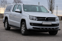 Volkswagen Amarok 2010–2022 Frontbøjle ST015 Black (rustfrit stål) foto 3