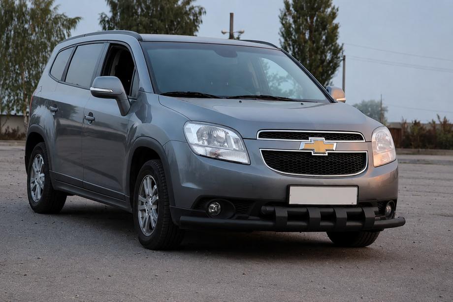 Chevrolet Orlando 2010–2018 Frontbøjle ST015 Black (rustfrit stål) Image