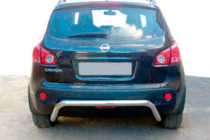 Nissan Qashqai 2007–2010 Bageste beskyttelsesbøjle AK007 (rustfrit stål) foto 2
