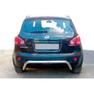 Bageste beskyttelsesbøjle AK007 (rustfrit stål) Nissan Qashqai 2007–2010 foto 2