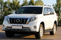 Toyota Land Cruiser Prado 150 2009–2023 Frontbøjle ST015 Black (rustfrit stål) foto 2
