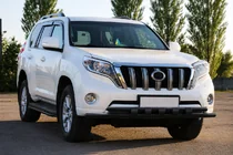 Toyota Land Cruiser Prado 150 2009–2023 Frontbøjle ST015 Black (rustfrit stål) foto 3